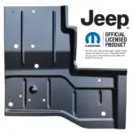 Bodenblech hinten links KeyParts passend für Jeep CJ7 (76-86) & Wrangler YJ (87-95)