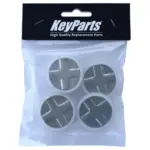 Bodenblech Stopfen 4er-Set, Stahl, 1 von Keyparts passend für Jeep Cherokee XJ & Wrangler YJ