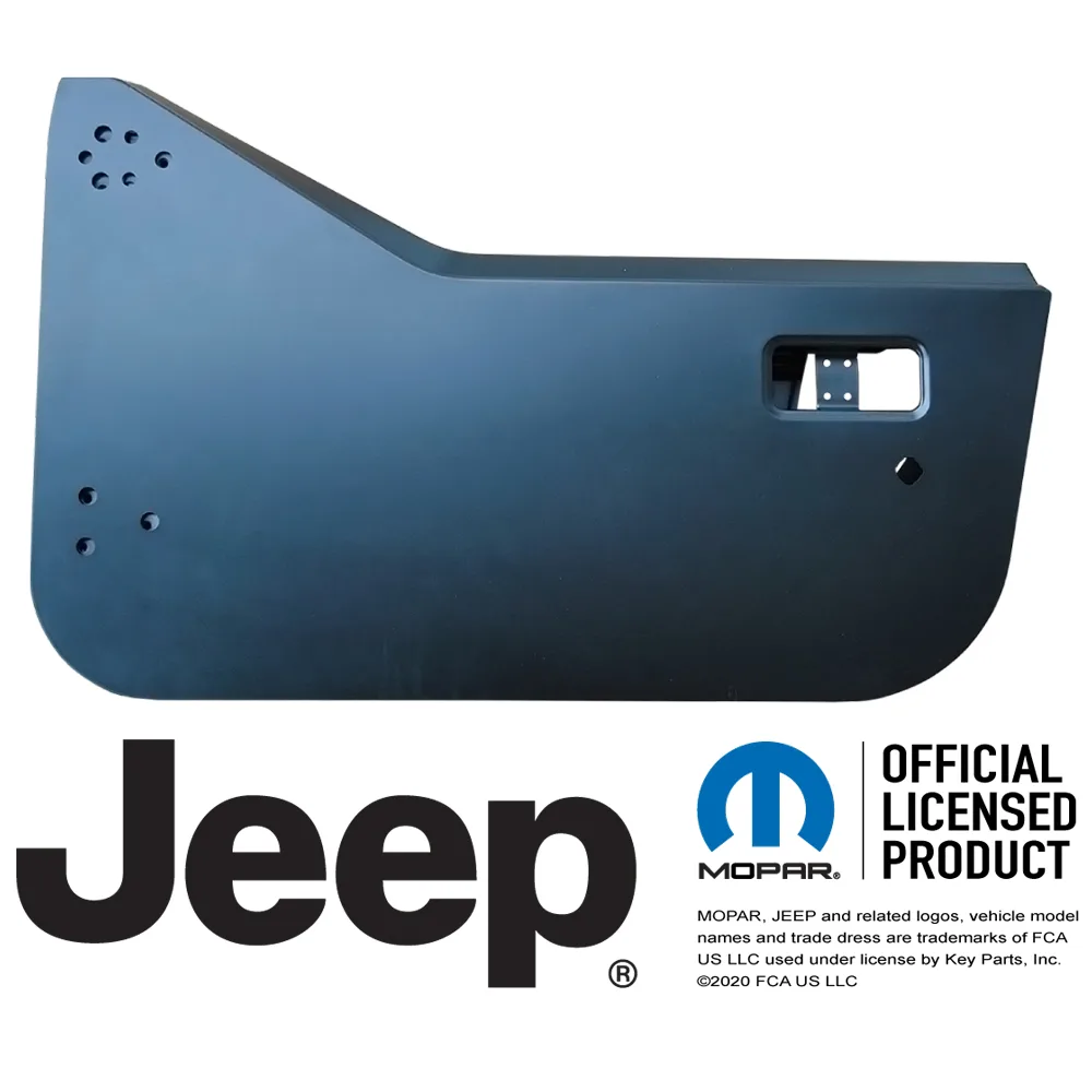 Stahl Halbtüre Fahrerseite / links Keyparts passend für Jeep Wrangler TJ 96-02