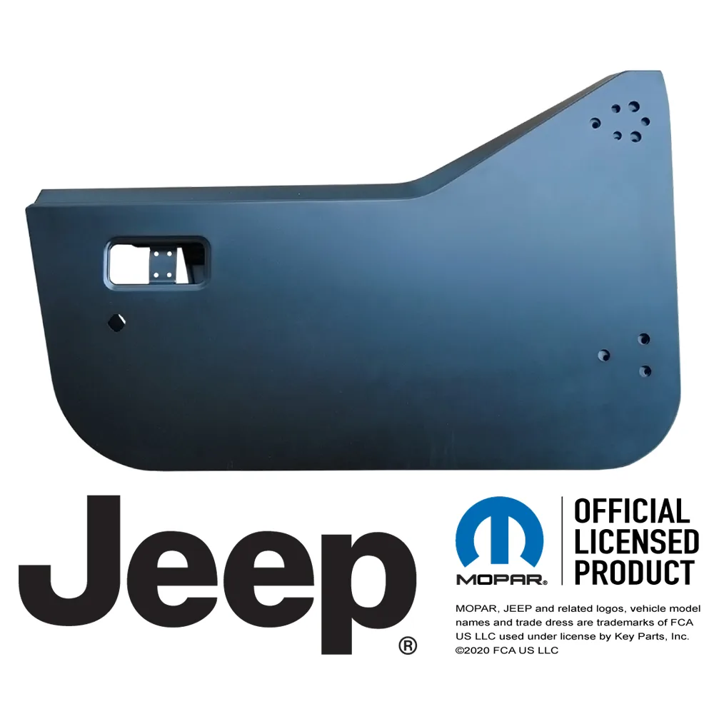 Stahl Halbtüre Beifahrerseite / rechts Keyparts passend für Jeep Wrangler TJ (96-02)