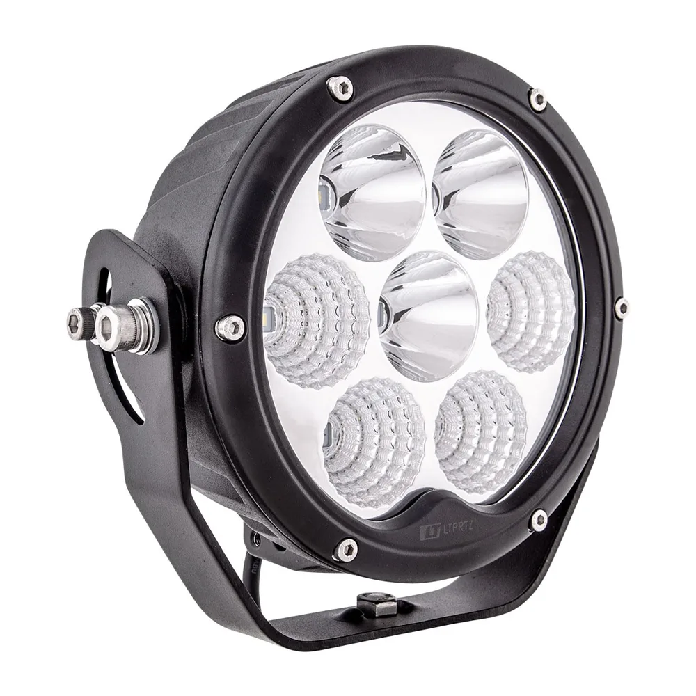 LED Fernscheinwerfer rund 80W Kombo-Licht mit E-Prüfzeichen Light-Parts