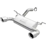 Endtopf mit Endrohren und doppeltem Endstück Edelstahl Street Series Magnaflow passend für Jeep Wrangler JL