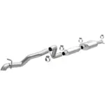Endtopf mit Endrohr Edelstahl Overland Series Magnaflow passend für Jeep Wrangler JKU
