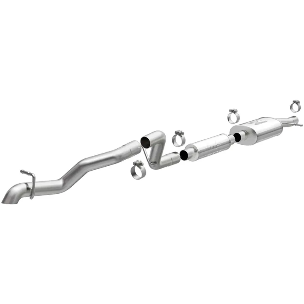 Endtopf mit Endrohr Edelstahl Overland Series Magnaflow passend für Jeep Wrangler JKU
