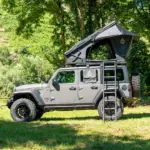 Flatland Gen2 Dachzelt Hartschale 125cm schwarz / dunkel Grau Outback Home