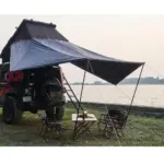Vorzelt schwarz für Flatland Gen2 136cm Outback Home