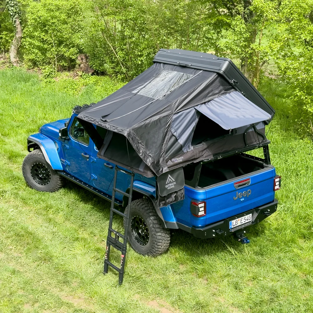 Sidekick Gen2 Dachzelt Hartschale 152cm schwarz / dunkel Grau Outback Home