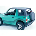 Ersatz-Softtop Pavement Ends passend für Suzuki Vitara (95-98) Black Denim