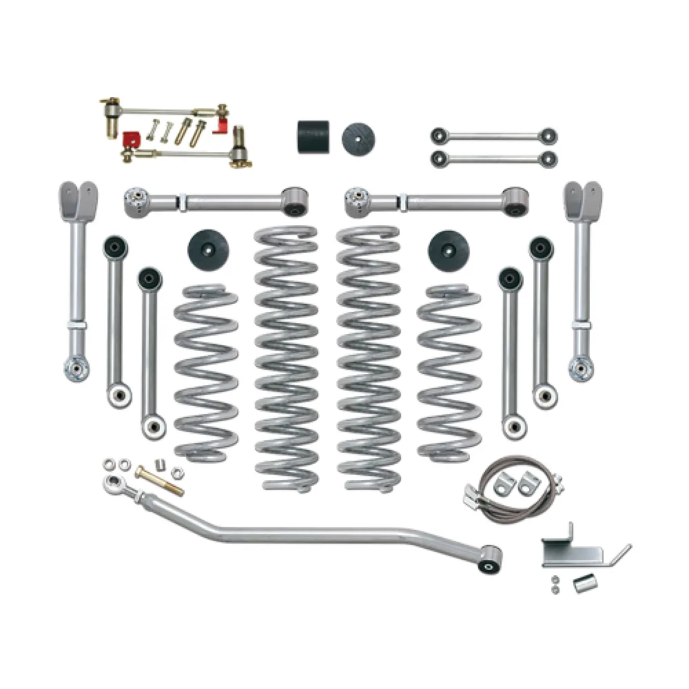 Fahrwerk Super Flex Short Arm +3,5" mit RXJ Stoßdämpfer -TJ 96