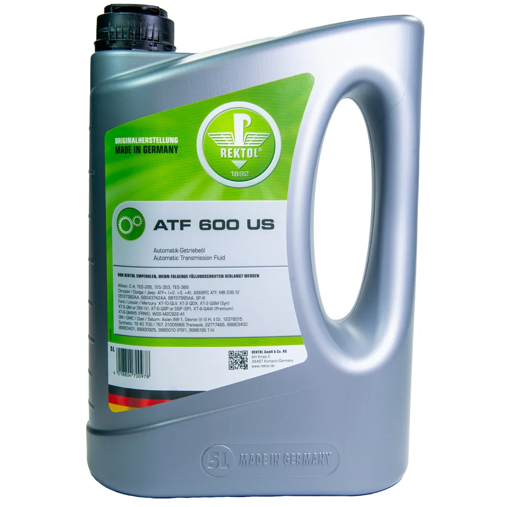 Rektol Automatikgetriebe und Servo-Öl ATF 600 US 5000 ml