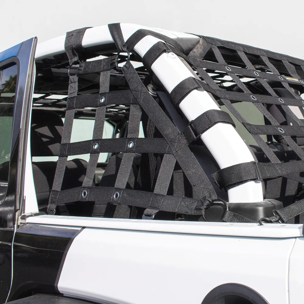 Cres Cargo Netz 4 Türer Smittybilt passend für Jeep Wrangler JLU 18-