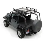 Smittybilt Dachgepäckträger schwarz - Wrangler JK 07 - 18 zwei Türer