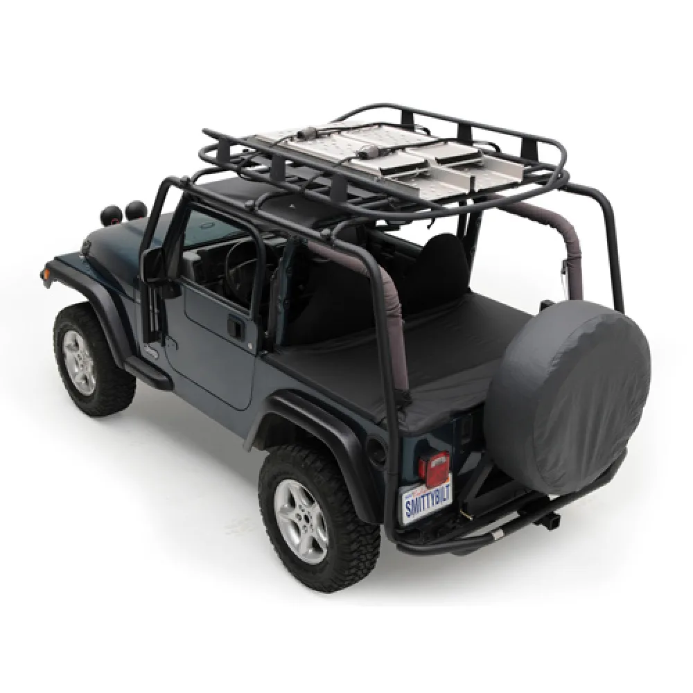 Smittybilt Dachgepäckträger schwarz - Wrangler JK 07 - 18 zwei Türer