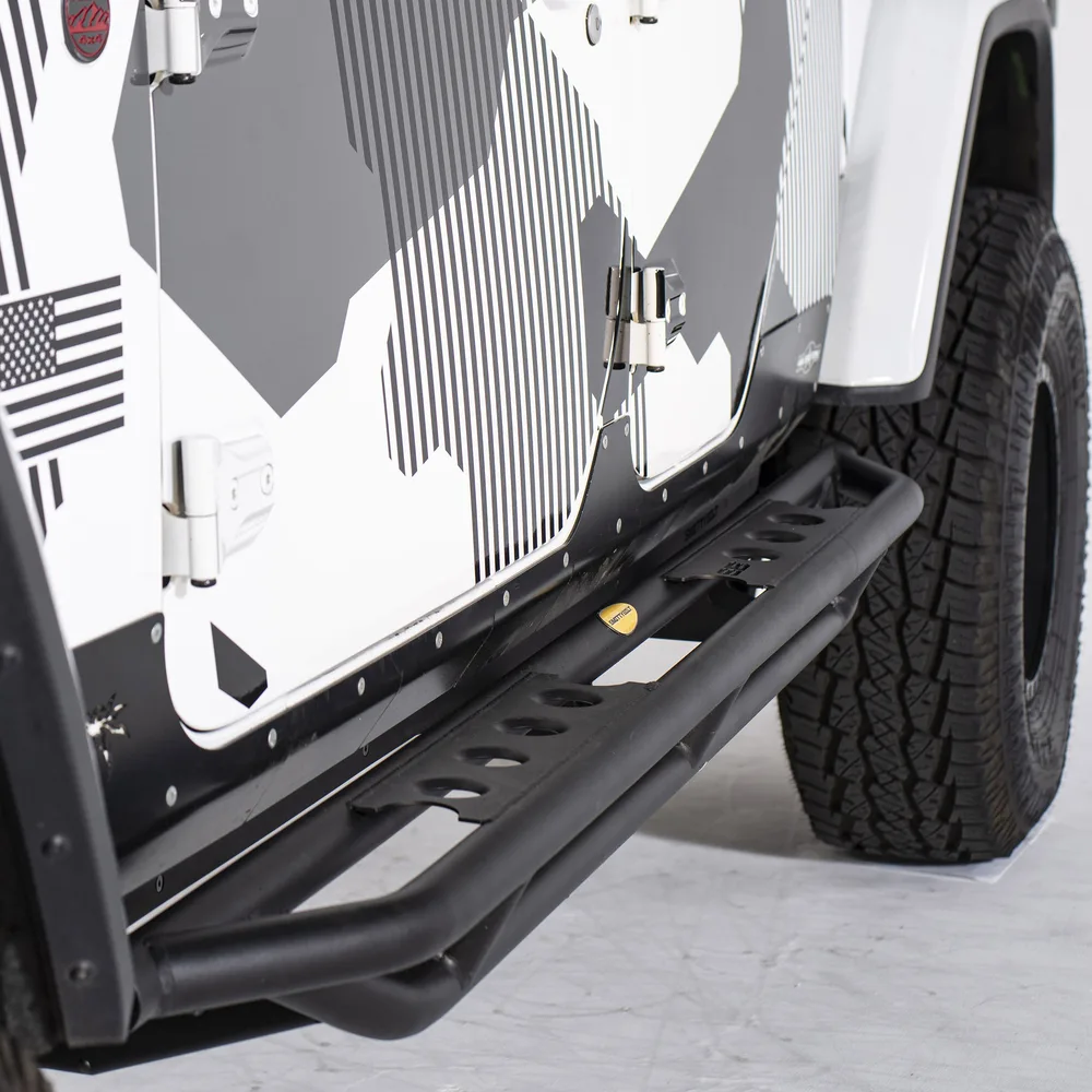 Flankenschutz SRC schwarz von Smittybilt passend für Jeep Gladiator JT (19-)