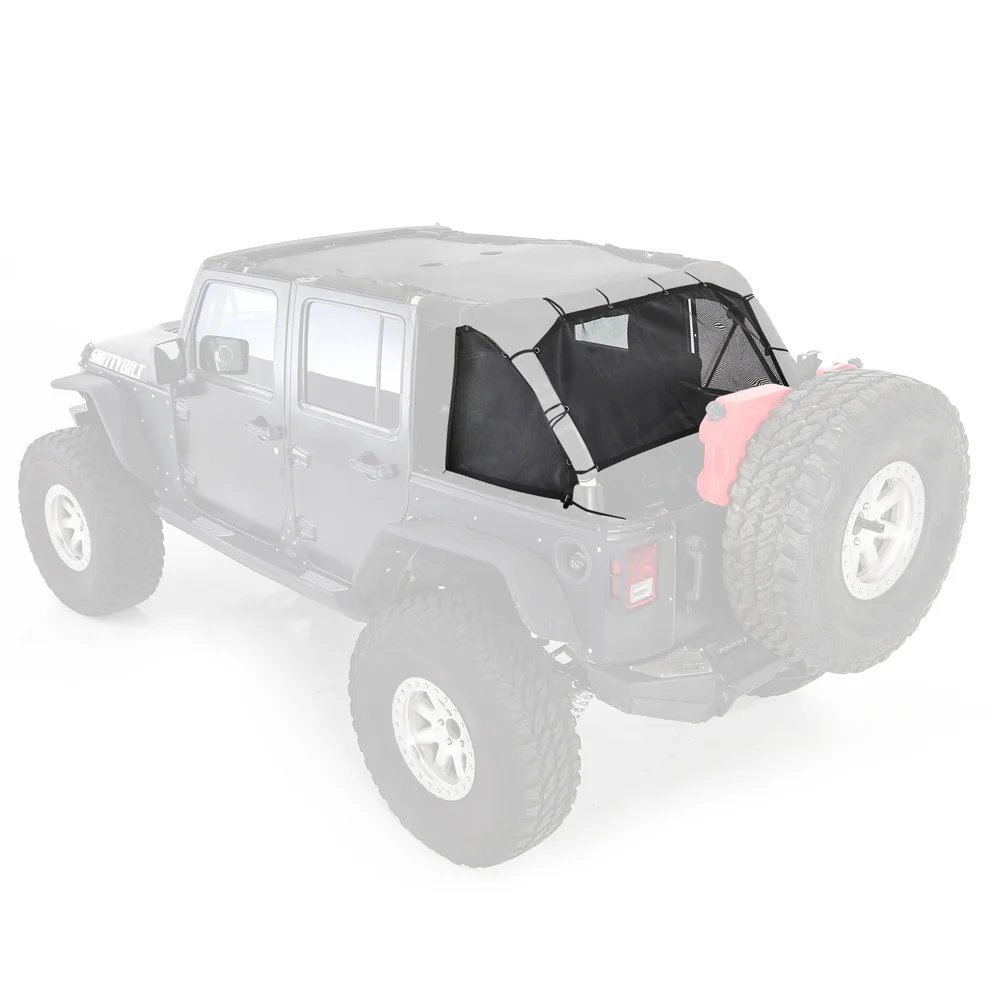 Bikinitop Mesh seitlich und hinten Smittybilt passend für Jeep Wrangler JK 07-18 4-Türer