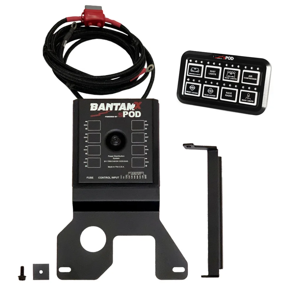 sPOD Schalter Panel BantamX HD 392 V8 passend für Jeep Wrangler JL 21-