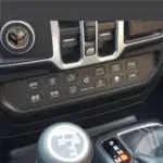 Schalterpanel Komplettset vierfarbige Hintergrundbeleuchtung
