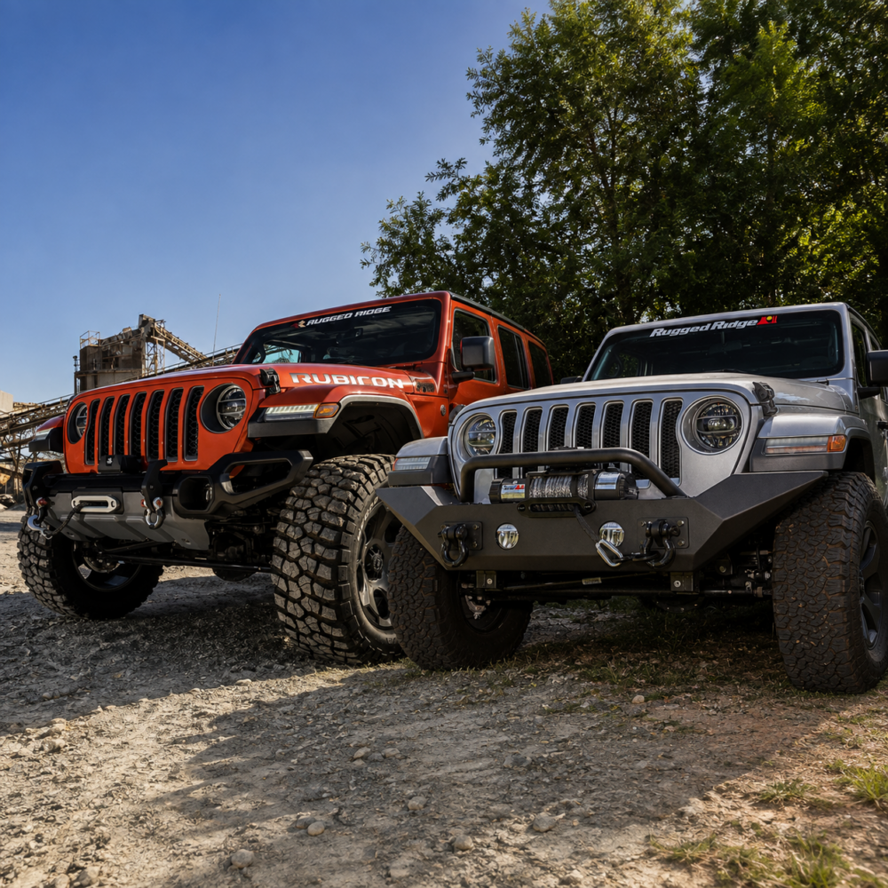Seilwindenstoßstange Rugged Ridge Jeep Wrangler JL/JLU