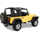 Bestop Windjammer Wrap Around Black Diamond passend für Jeep Wrangler TJ 03-06