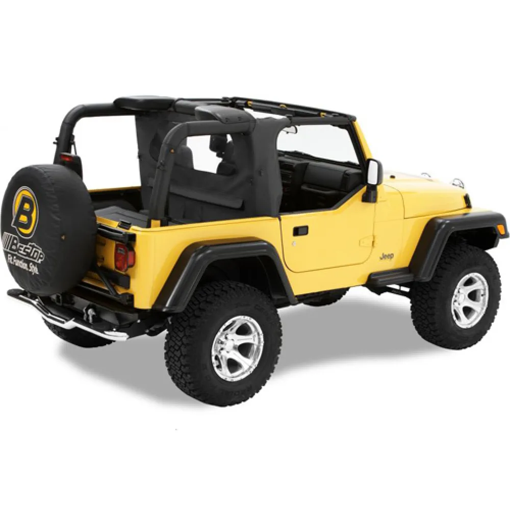 Bestop Windjammer Wrap Around Black Diamond passend für Jeep Wrangler TJ 03-06
