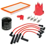 Service Paket mit Zündkabel aus eigenem Programm passend für Jeep Wrangler YJ (91-93)