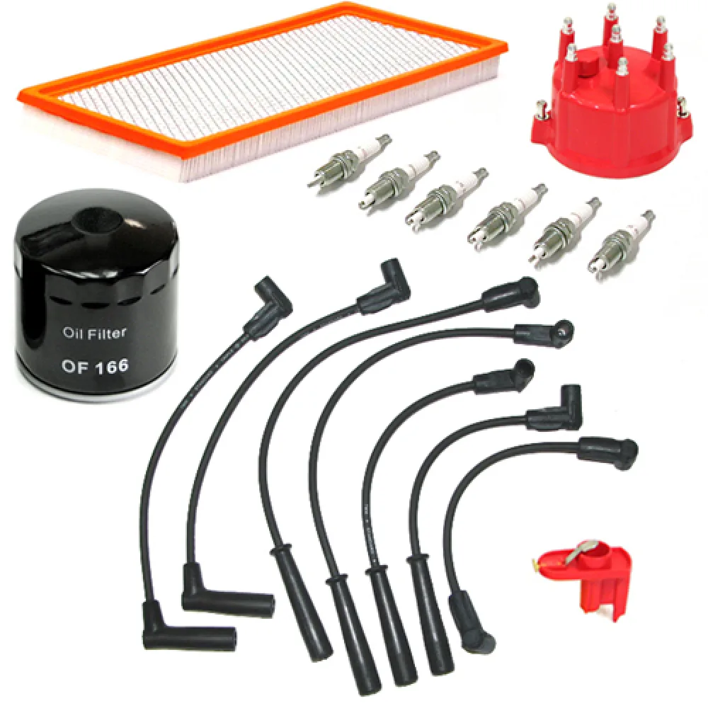 Service Paket mit Zündkabel 4.0-L. passend für Wrangler YJ (90-93)