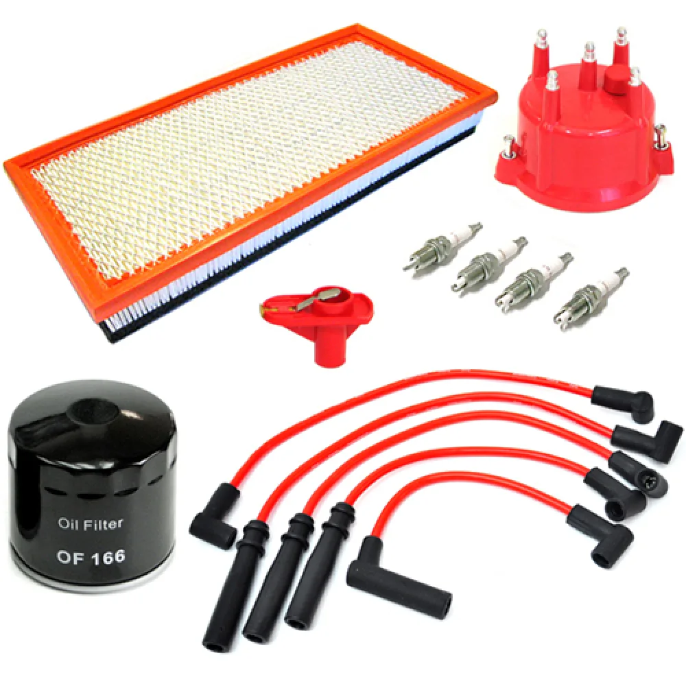 Service Paket mit Zündkabel 2.5-L. passend für Jeep Wrangler TJ (99-02)