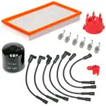 Service Paket mit Zündkabel 4.0-L. aus eigenem Programm passend für Jeep Cherokee XJ (87-90)