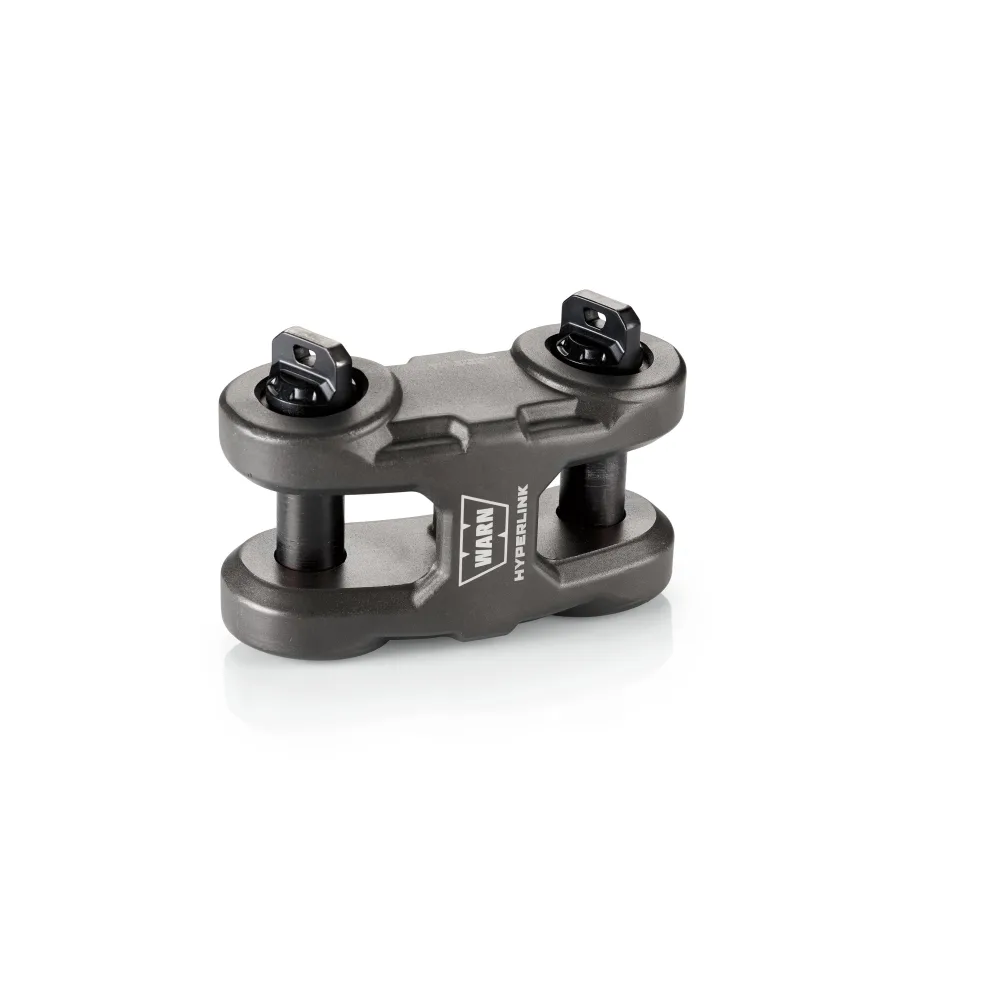 WARN Epic Hyperlink Schäkel aus Aluminium mit zwei Pins, Gunmetal