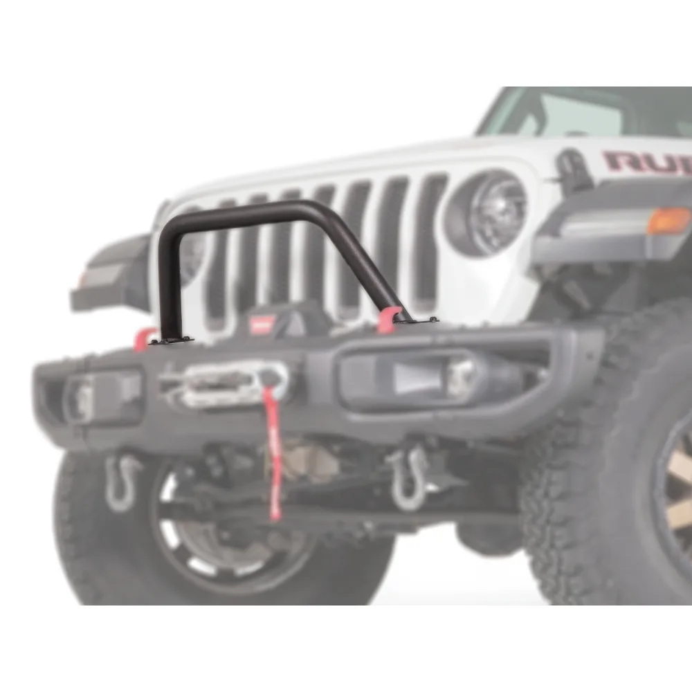 WARN Kühler-Schutzrohr mittlere Höhe für Jeep Wrangler JL Rubicon OE US-Stoßstange