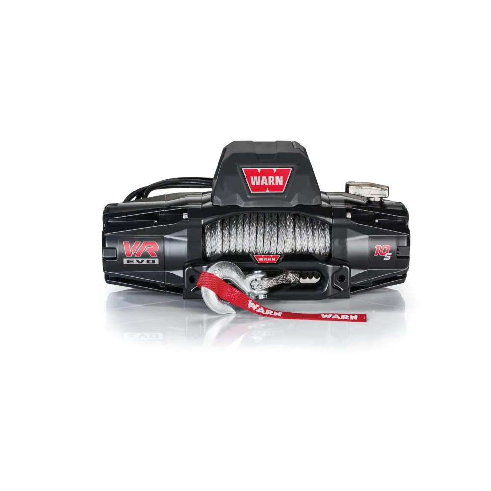 WARN Seilwinde VR EVO 10s 12V mit Kunststoffseil, 4.536 kg Zugkraft