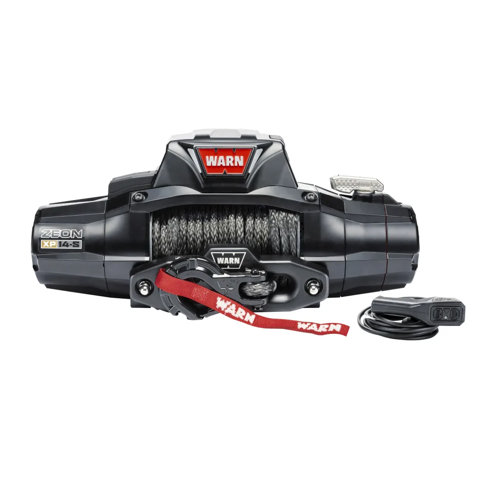 WARN Seilwinde ZEON XP 14 12V mit Kunststoffseil 6.350 kg Zugkraft