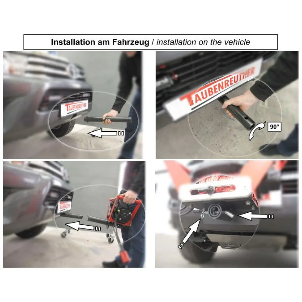 GWTEC Option Seilspulung für Hidden Multi-Mount mit Front-Kabelsatz