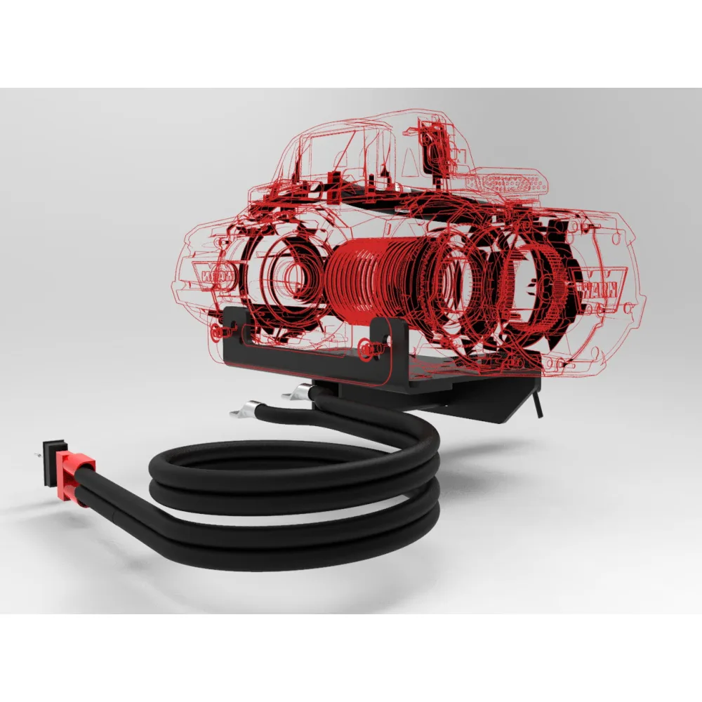 GWTEC Multi-Mount Seilwindenträger-Set groß mit 50mm Vierkantaufnahme