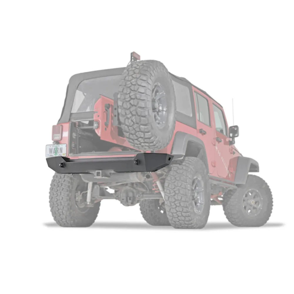 WARN Heckstoßstange für Jeep Wrangler JK, passend für Reserveradträger