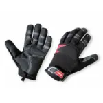 WARN Arbeitshandschuhe XL aus Synthetikleder in Schwarz-Grau