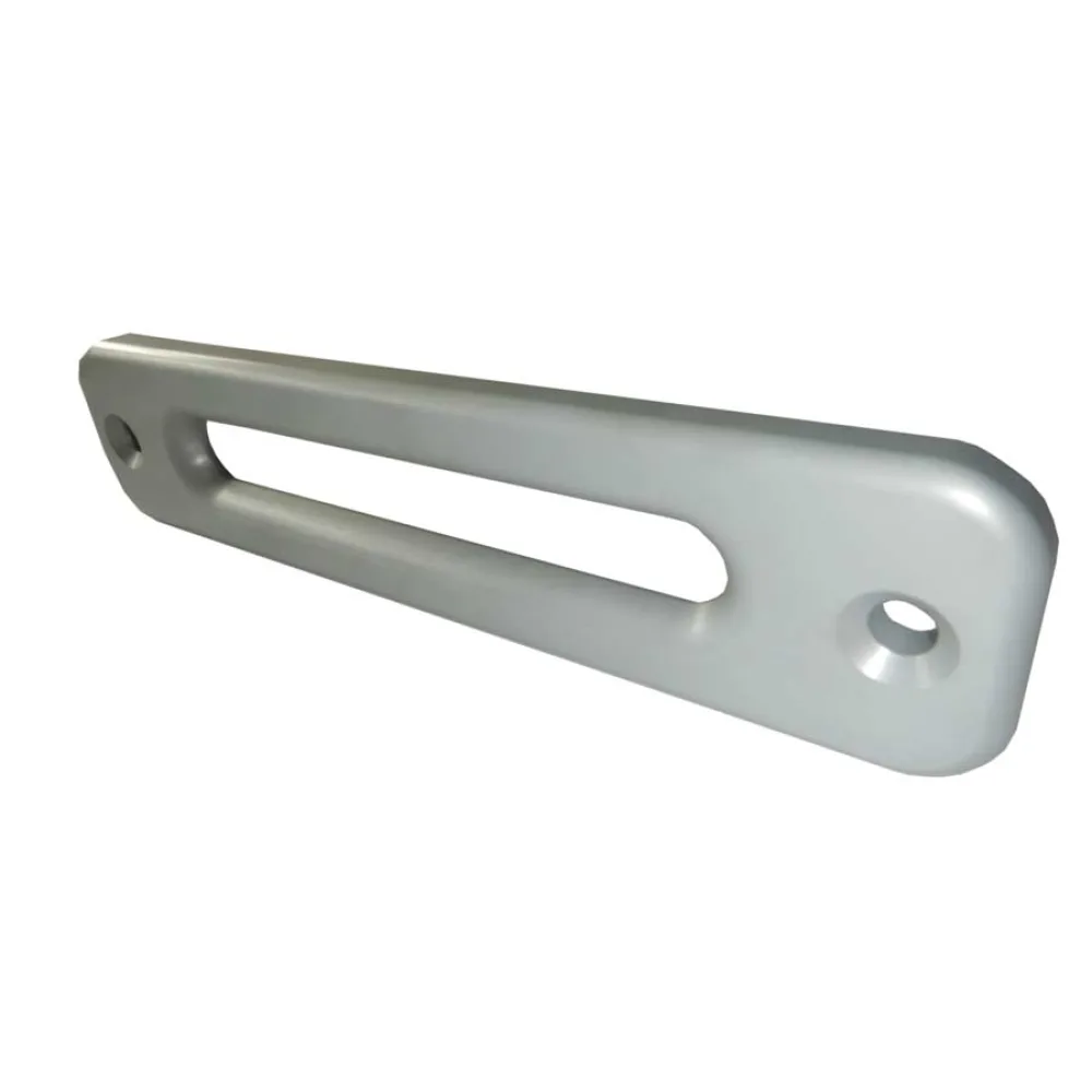 GWTEC Aluseilfenster LA 254 mm silber eloxiert für Kunststoffseil