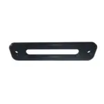 GWTEC Aluseilfenster LA 254 mm schwarz eloxiert für Kunststoffseil