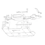 GWTEC Seilwindenanbausatz für Nissan Navara D23 NP300 mit UFS