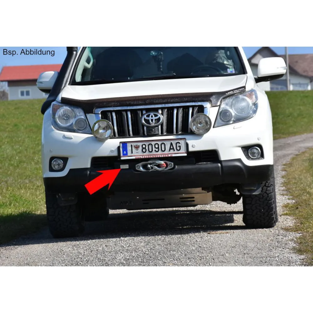 WARN Zeon XP 10 Seilwinden-Set für Toyota LC J12 + J15 3,0l D4D -`14