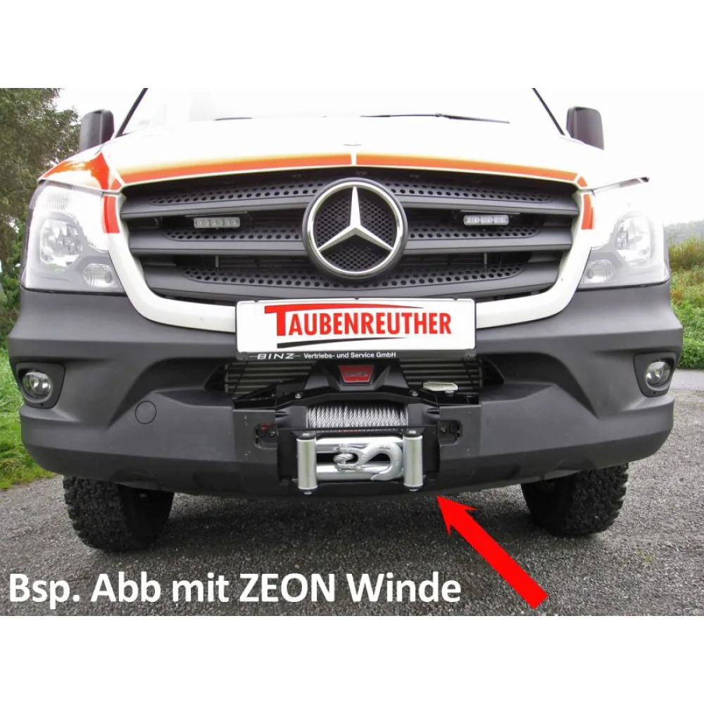 WARN Seilwinden-Set mit Zeon XD 10 für Mercedes Sprinter '06-'18 & VW Crafter bis '12/16