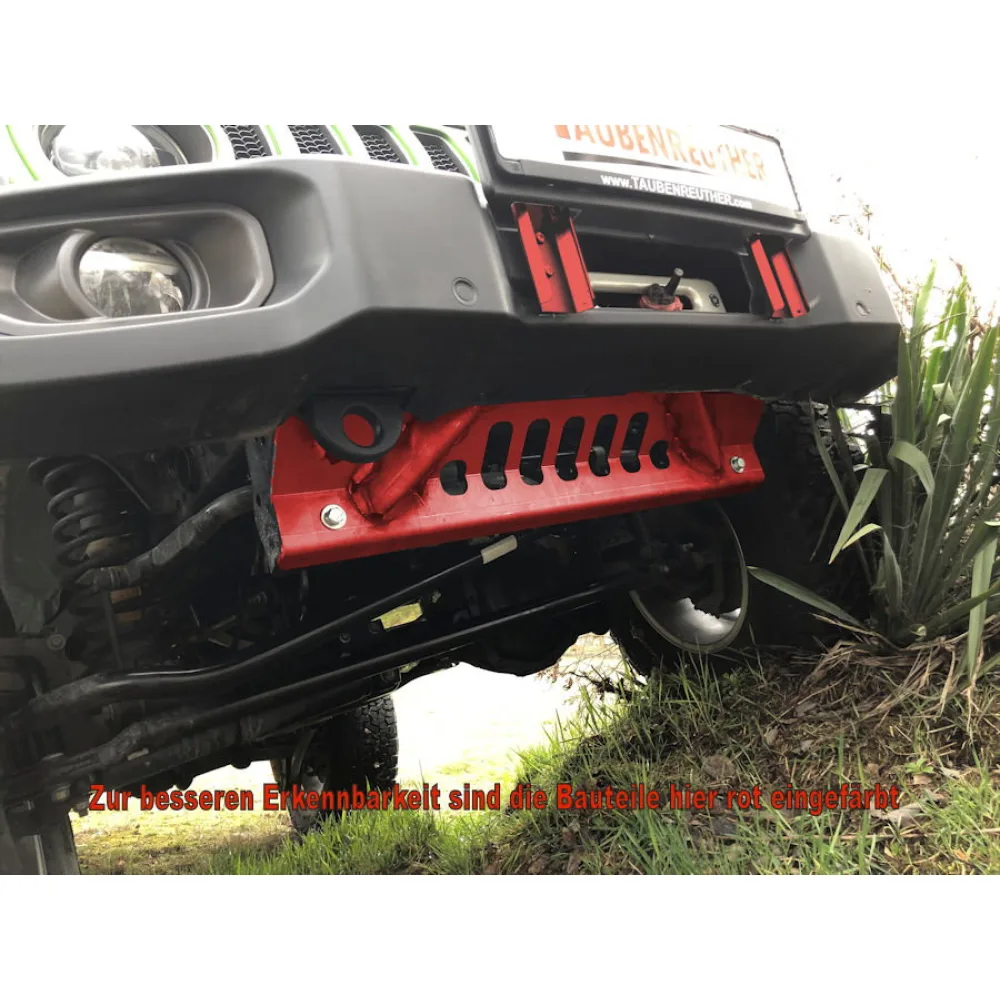 Seilwinden-Set für Jeep Wrangler JL inkl. 4xe mit WARN VR EVO 8s