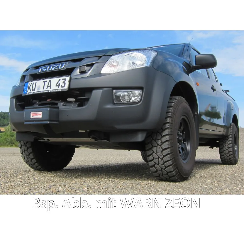 WARN Seilwinden-Set für Isuzu D-Max mit M8000 und TÜV-Gutachten