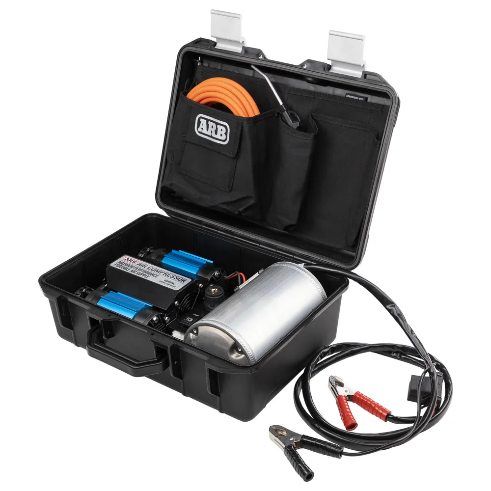 ARB Doppelkompressor CKMTP24 24-Volt mit Zubehör, 6m Schlauch und 4 l Tank