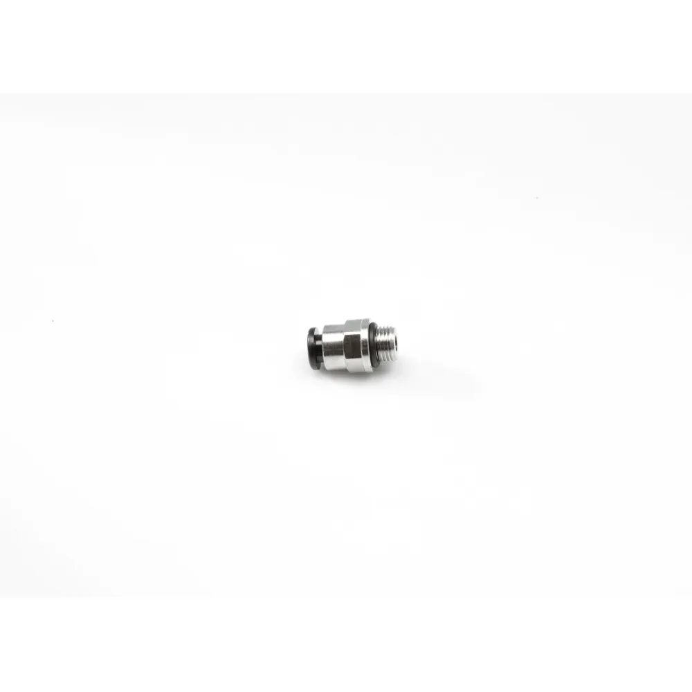 GWTEC Luftleitungsadapter für Ventil 6mm SP Push-In Fitting, 1/8 BSPP, schwarz