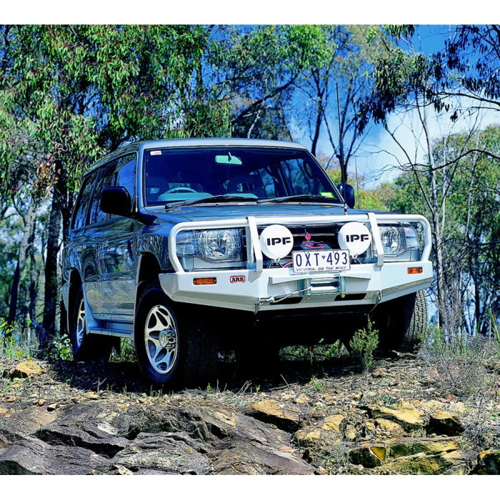 ARB-Windenstoßstange Pajero V20,`98-, #3434040, o. TÜV. f. CE-M6000-XD9000