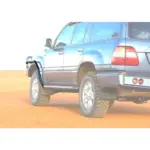 ARB Side Rails vorne für Toyota HZJ 105 (nur mit 2-4413210)