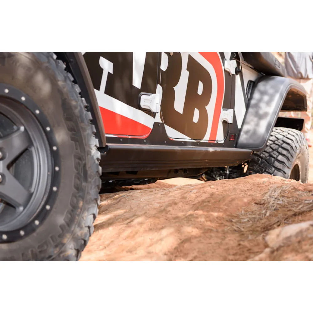 ARB Rock Sliders für Jeep Wrangler JL 4-Türer, schwarz