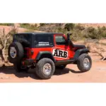 ARB Rock Sliders für Jeep Wrangler JL 2-Türer, schwarz
