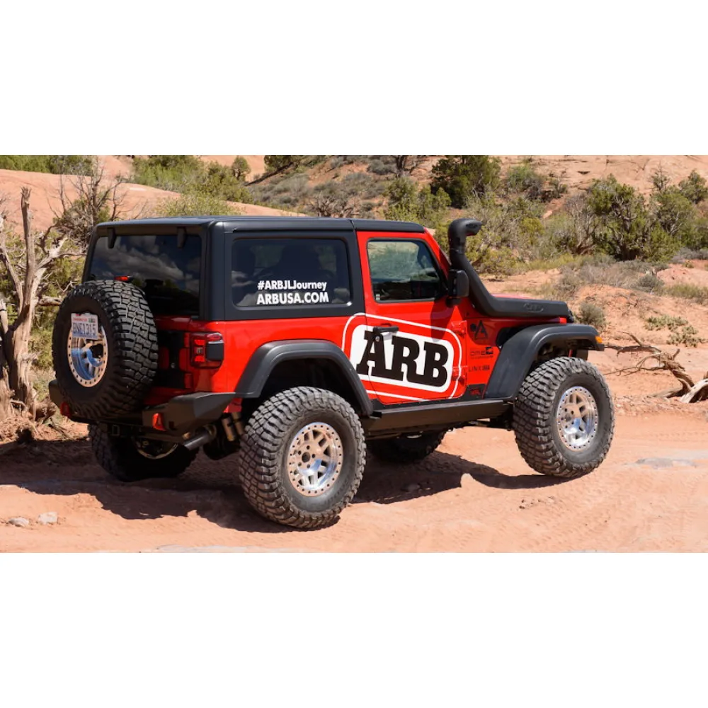 ARB Rock Sliders für Jeep Wrangler JL 2-Türer, schwarz